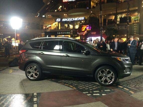 2017 Ford Escape Redesigned Bows In L A Kelley Blue Book