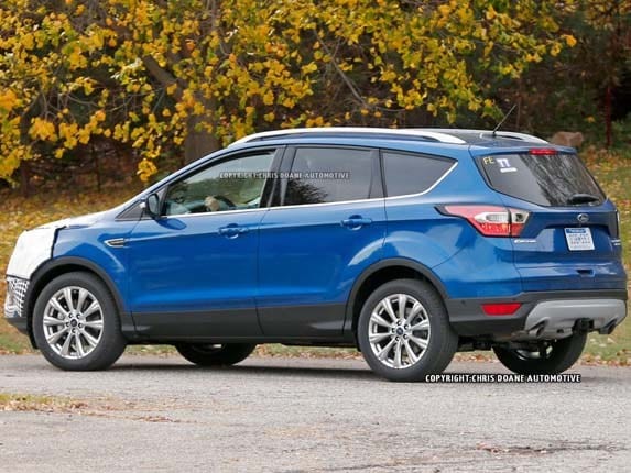 2017 Ford Escape Blue