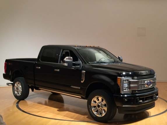 2017 Ford Super Duty Unveiled Kelley Blue Book