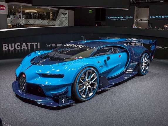 Bugatti Vision Gran Turismo Concept Revealed Kelley Blue Book