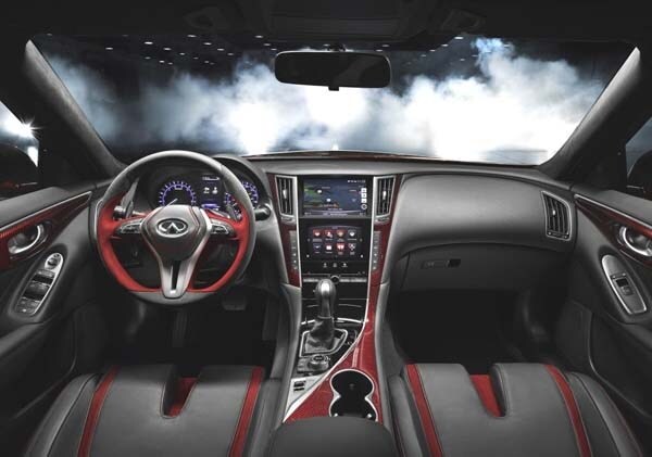 Infiniti Q50 Eau Rouge Concept showcases 560-hp twin-turbo V6 8