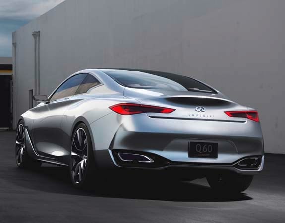 Infiniti Q60 Concept previews new high-performance coupe (+VIDEO