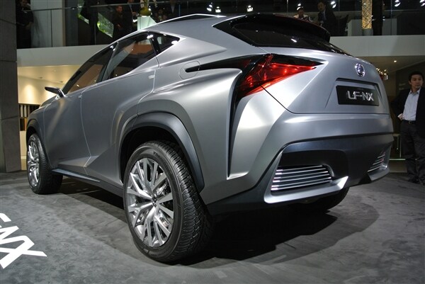 First Pics: Radical Lexus LF-NX Crossover Concept - Kelley Blue Book