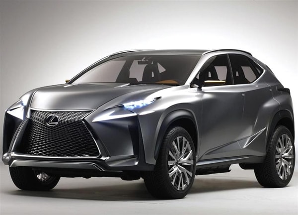 First Pics: Radical Lexus LF-NX Crossover Concept - Kelley Blue Book