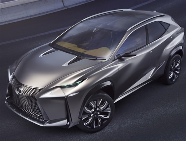 Lexus LF-NX Turbo Concept blows into Tokyo