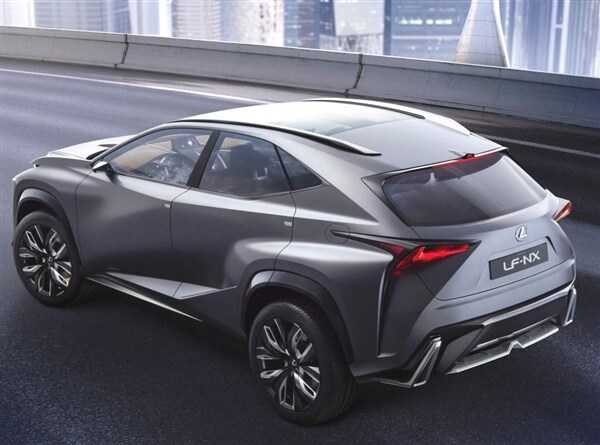 Lexus LF-NX Turbo Concept blows into Tokyo 3