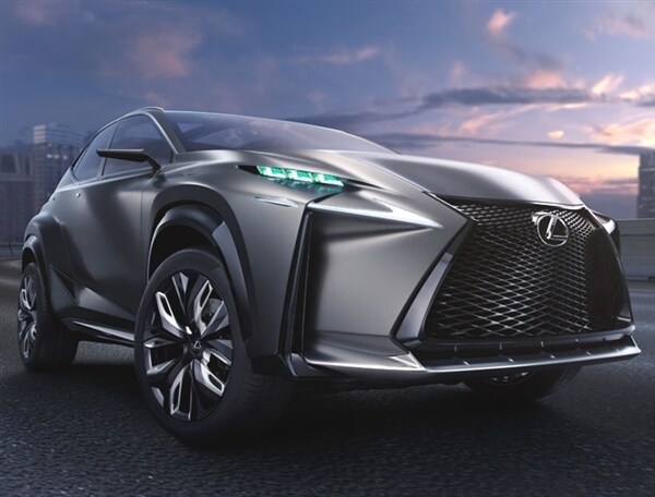 Lexus LF-NX Turbo Concept blows into Tokyo 4