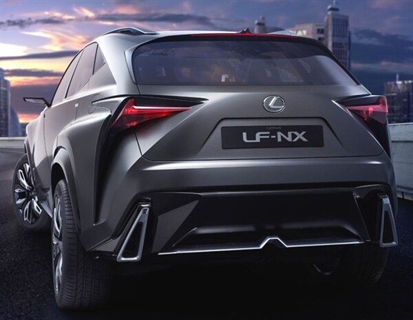 Lexus LF-NX Turbo Concept blows into Tokyo 6