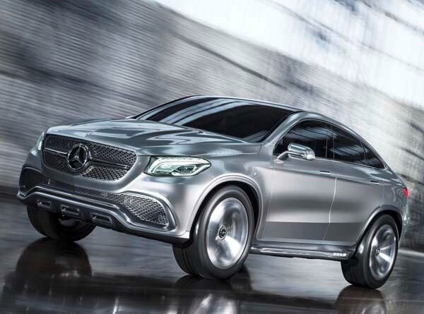 Mercedes Benz Concept Coupe Suv Hints At New Model Kelley Blue Book