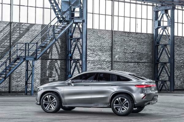 MercedesBenz Concept Coupe SUV points to a larger