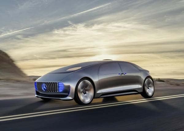 Mercedes-Benz F 015 Luxury in Motion: Private retreat on wheels ...