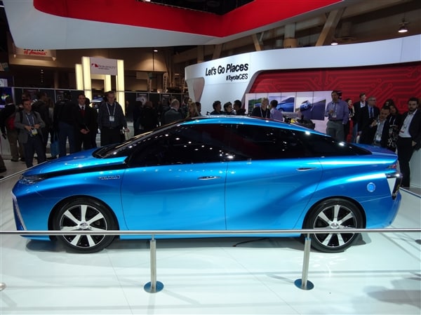 toyota unveils new hydrogen fuel cell car #7