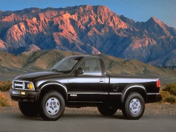 1995 Chevrolet S10 Regular Cab Pricing Ratings Reviews Kelley 1995 Chevrolet S10 Regular Cab Exterior