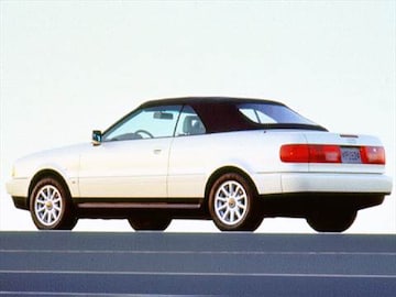 1997 Audi Cabriolet Pricing Ratings Reviews Kelley Blue Book 1997 Audi Cabriolet Exterior