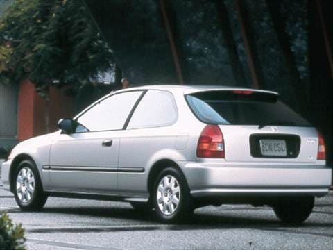 1998 civic hatchback mpg