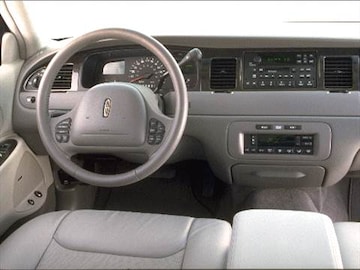 1999 Lincoln Town Car Pricing Ratings Reviews Kelley Blue Book 1999 Lincoln Town Car Interior
