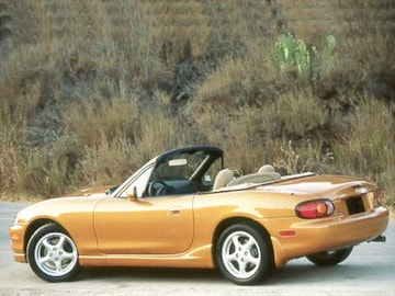 2000 Mazda Mx 5 Miata Pricing Ratings Reviews Kelley Blue Book 2000 Mazda Mx 5 Miata Exterior