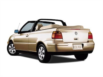 2001 Volkswagen Cabrio Pricing Ratings Reviews Kelley Blue Book 2001 Volkswagen Cabrio Exterior