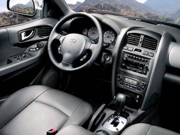 2003 Hyundai Santa Fe Pricing Ratings Reviews Kelley Blue Book 2003 Hyundai Santa Fe Interior