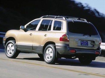 2003 Hyundai Santa Fe Pricing Ratings Reviews Kelley Blue Book 2003 Hyundai Santa Fe Exterior