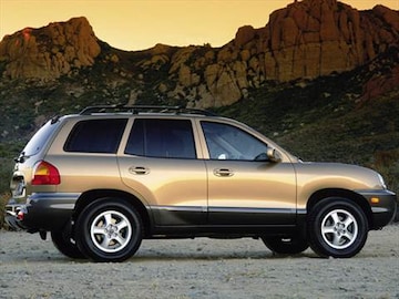 2003 Hyundai Santa Fe Pricing Ratings Reviews Kelley Blue Book 2003 Hyundai Santa Fe Exterior