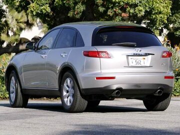2003 Infiniti Fx Pricing Ratings Reviews Kelley Blue Book 2003 Infiniti Fx Exterior
