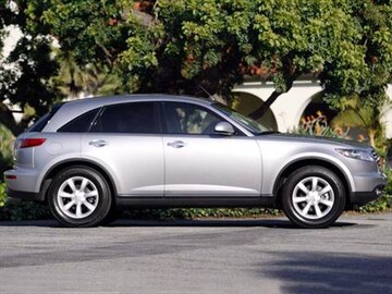 2003 Infiniti Fx Pricing Ratings Reviews Kelley Blue Book 2003 Infiniti Fx Exterior
