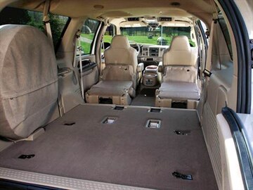 ford excursion cargo space