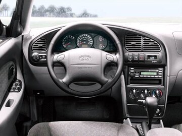 2004 Kia Spectra Pricing Ratings Reviews Kelley Blue Book 2004 Kia Spectra Interior