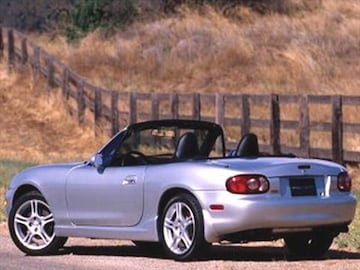 2004 Mazda Mx 5 Miata Pricing Ratings Reviews Kelley Blue Book 2004 Mazda Mx 5 Miata Exterior