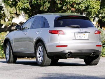 2005 Infiniti Fx Pricing Ratings Reviews Kelley Blue Book 2005 Infiniti Fx Exterior