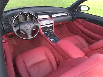2005 Lexus Sc Pricing Ratings Reviews Kelley Blue Book 2005 Lexus Sc Interior