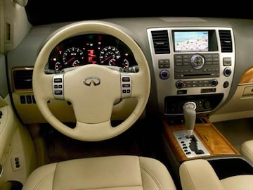 2008 Infiniti Qx Pricing Ratings Reviews Kelley Blue Book 2008 Infiniti Qx Interior