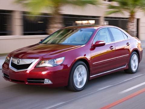 2010 Acura Rl Pricing Ratings Reviews Kelley Blue Book 2010 Acura Rl