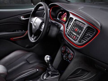 2016 Dodge Dart Pricing Ratings Reviews Kelley Blue Book 2016 Dodge Dart Interior