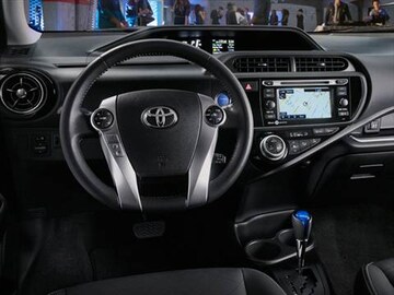 2016 Toyota Prius C Pricing Ratings Reviews Kelley Blue Book 2016 Toyota Prius C Interior