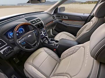 2017 Ford Explorer Pricing Ratings Reviews Kelley Blue Book 2017 Ford Explorer Interior