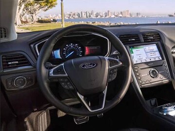 2017 Ford Fusion Pricing Ratings Reviews Kelley Blue Book 2017 Ford Fusion Interior