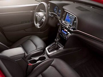 2017 Hyundai Elantra Pricing Ratings Reviews Kelley Blue Book 2017 Hyundai Elantra Interior