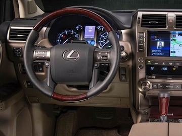 2017 Lexus Gx Pricing Ratings Reviews Kelley Blue Book 2017 Lexus Gx Interior