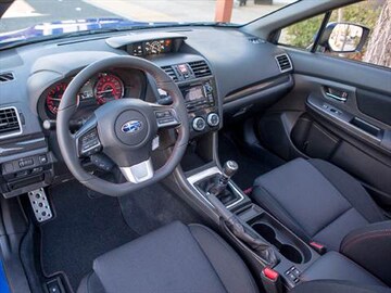2017 Subaru Wrx Pricing Ratings Reviews Kelley Blue Book 2017 Subaru Wrx Interior