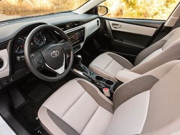 2017 Toyota Corolla Pricing Ratings Reviews Kelley Blue Book 2017 Toyota Corolla Interior