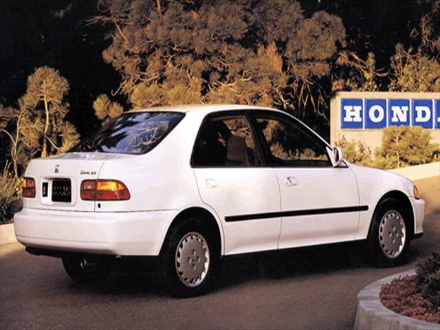 Used 1993 Honda Civic EX Sedan 4D Pricing Kelley Blue Book