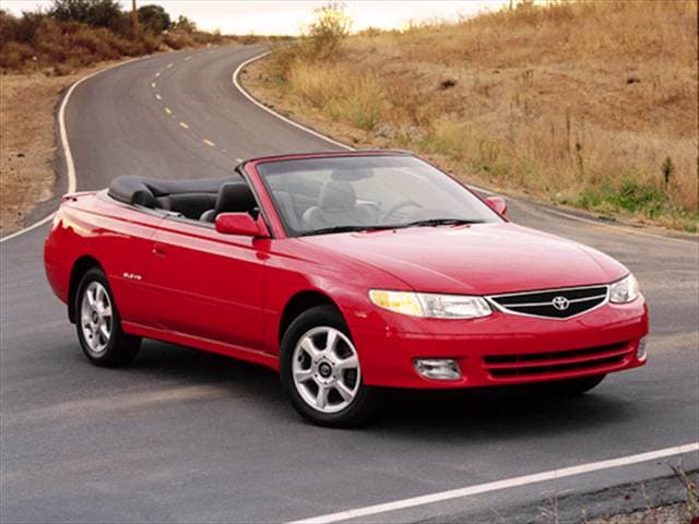 2001 Toyota Solara Se Convertible 2d Used Car Prices Kelley Blue Book