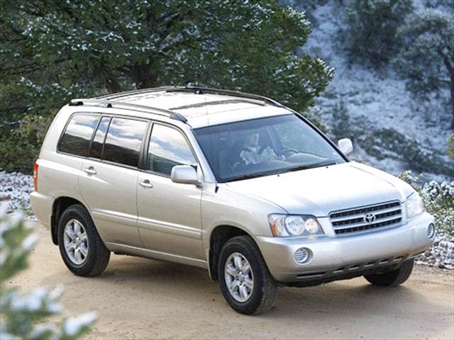 Toyota highlander 2003 года