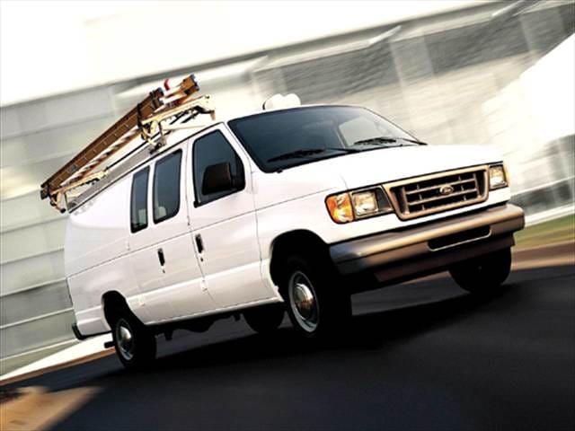 2004 Ford E350 Super Duty Cargo Commercial Extended Van 3d